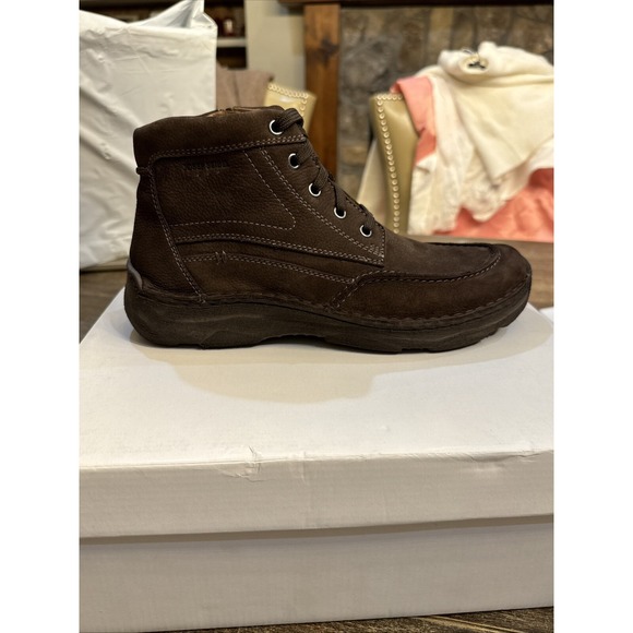Josef Seibel Brown Suede Insulated Ankle Boot Size 42 US 8.5